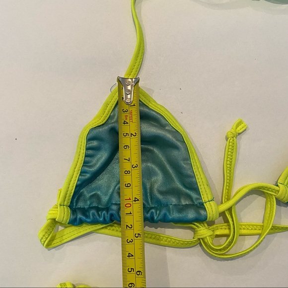 Womens Cloris Murphy string bikini triangle top 2 piece bathing suit - Picture 5 of 7